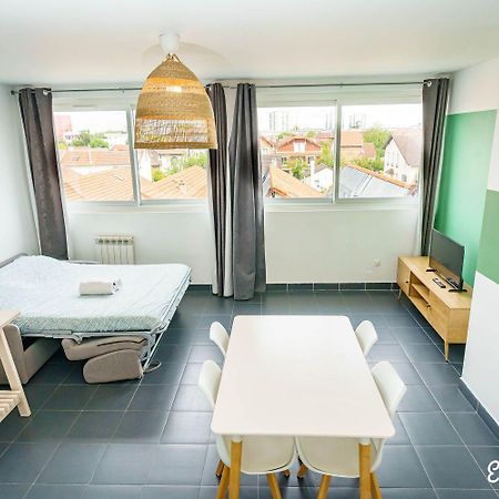 Escale-Marne Fr - 201 - Free Parking - Free Luggage Storage - All Equipped - Linen Included - Washing Machine - Luxury Emma Mattress 160X200 - 10Mn Walk Metro 8 - Rer A - Panoramic View - From 1 To 6 Guests Мезон-Альфор Экстерьер фото
