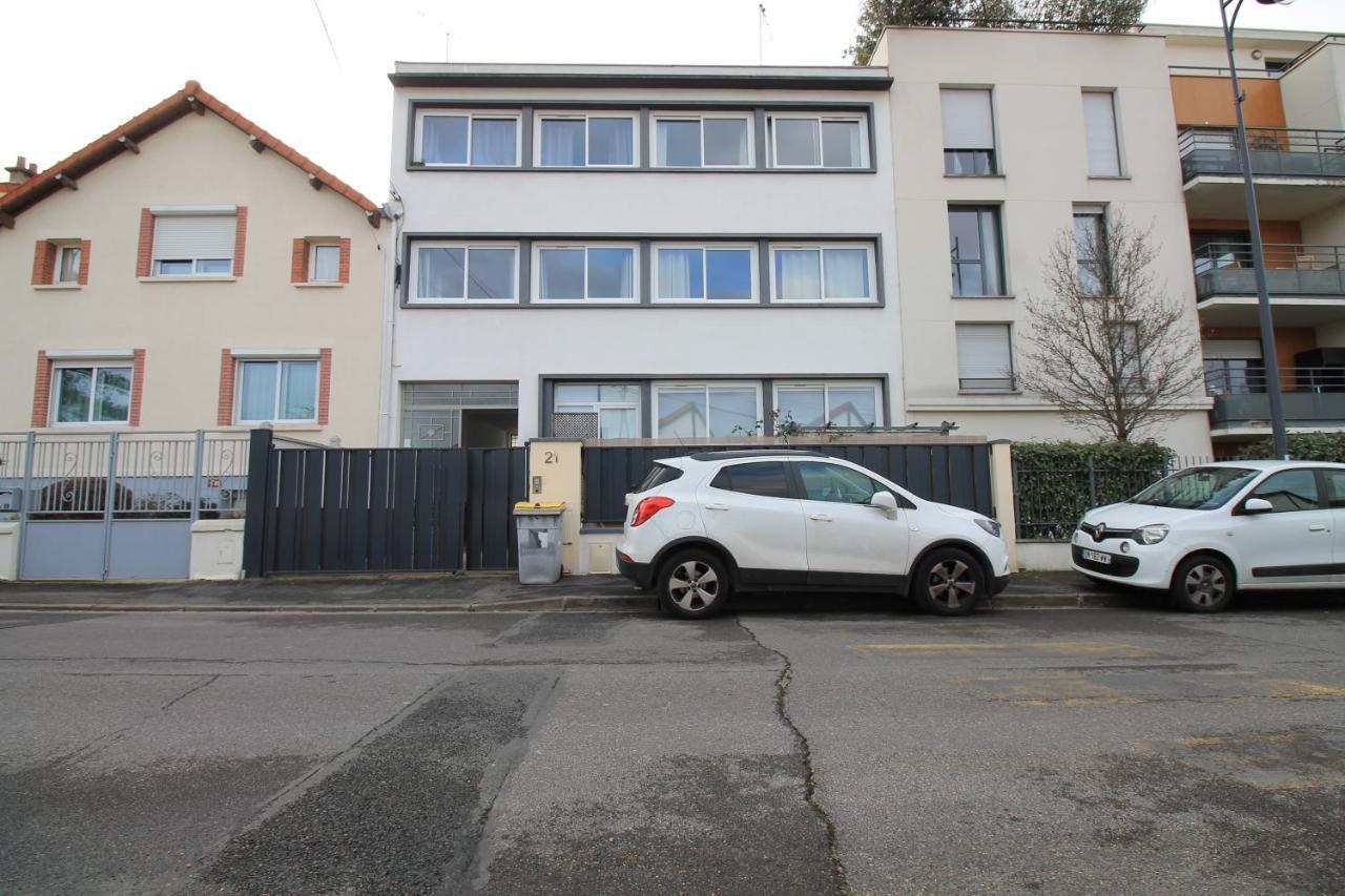 Escale-Marne Fr - 201 - Free Parking - Free Luggage Storage - All Equipped - Linen Included - Washing Machine - Luxury Emma Mattress 160X200 - 10Mn Walk Metro 8 - Rer A - Panoramic View - From 1 To 6 Guests Мезон-Альфор Экстерьер фото